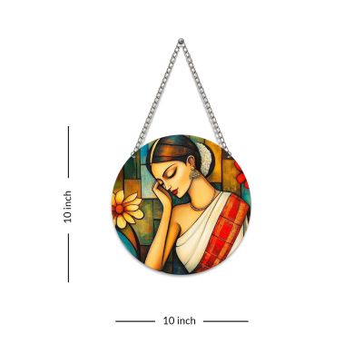 Beautiful Women Painting Wall Hanging for Living Room, Bedroom, Home Decor and Wall Decoration Modern Art Decor
